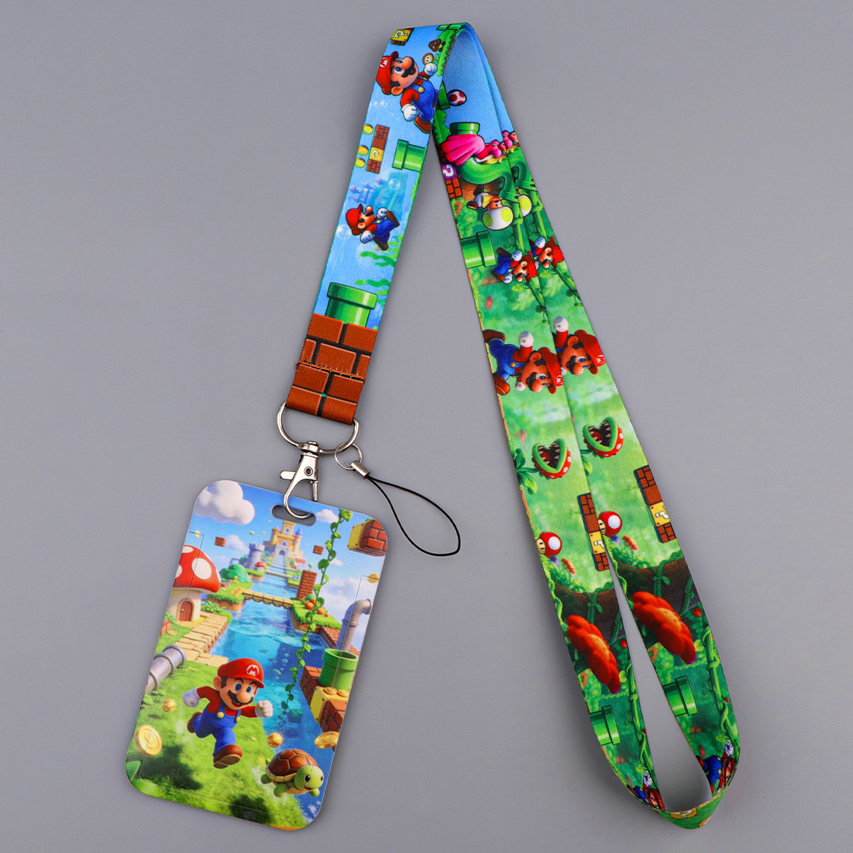 Game Character Print Lanyard W - огляд і ціна Lanyard Badge Holder