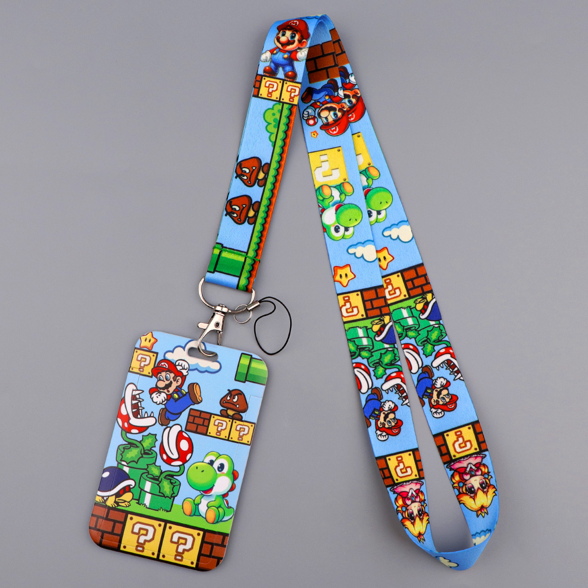 Game Character Print Lanyard W - огляд і ціна Lanyard Badge Holder