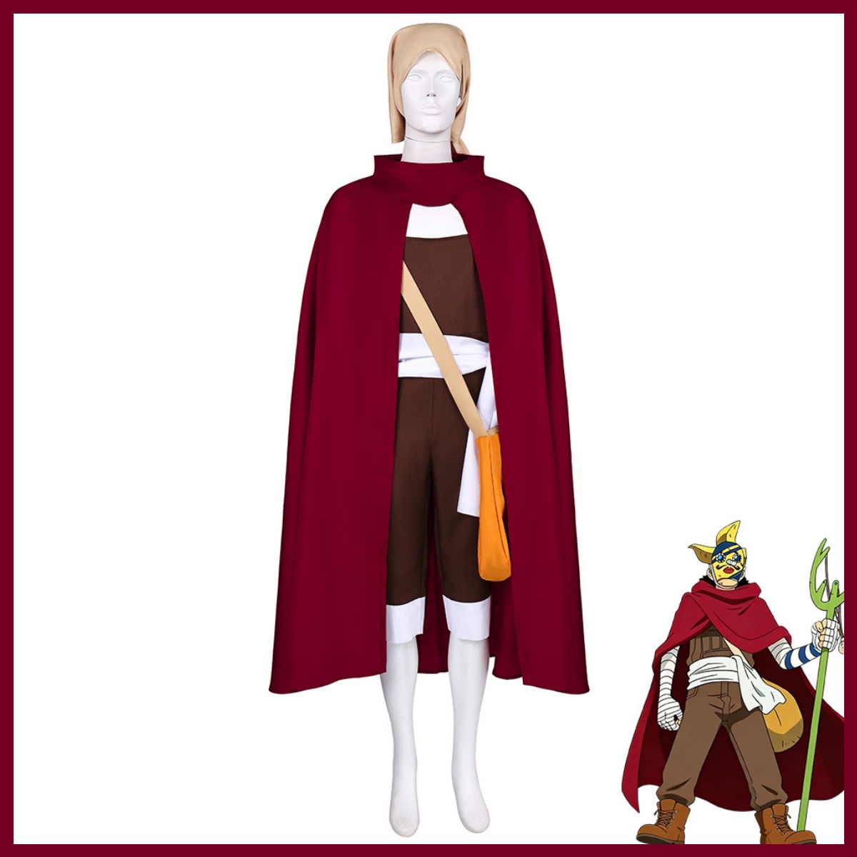 Anime East Blue Usopp Sogeking - огляд і ціна Ascot Neck Scarf