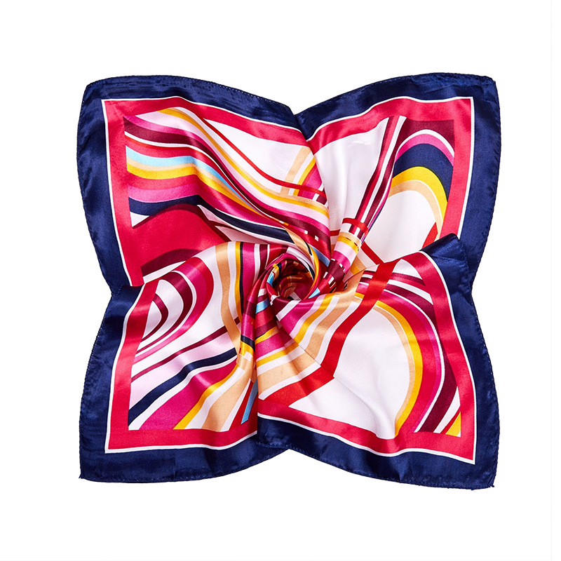 50*50cm Square Silk Scarves Sc - огляд і ціна Face Scarf Mask