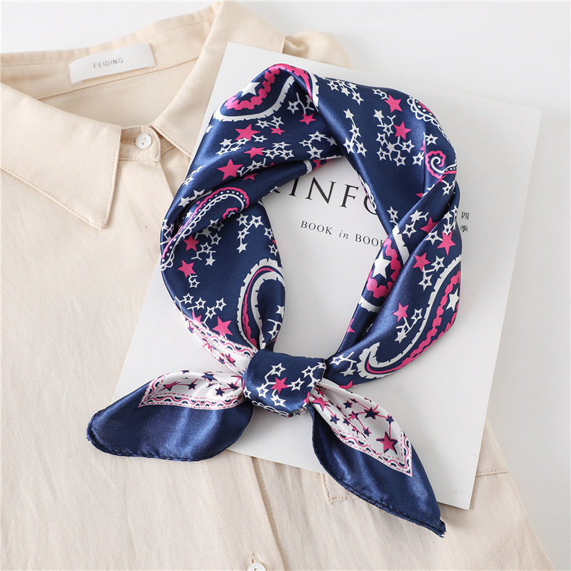 60cm Luxury Square Silk Scarf  - огляд і ціна Scarf Silk Square