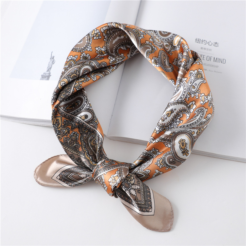 60cm Luxury Square Silk Scarf  - огляд і ціна Scarf Silk Square