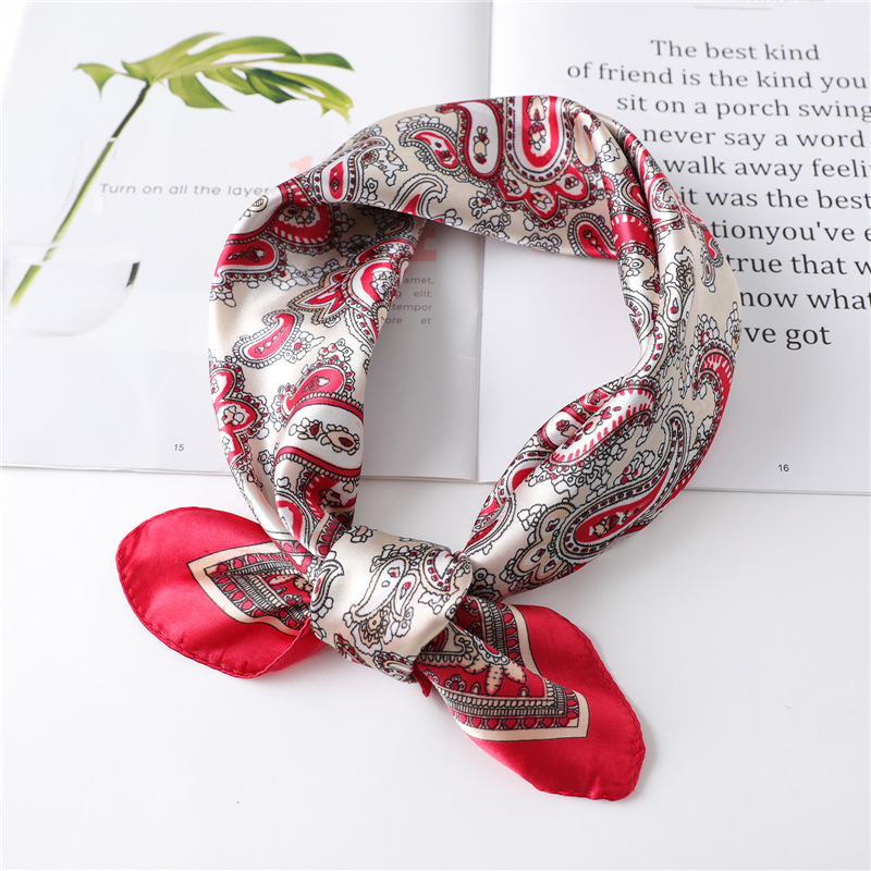 60cm Luxury Square Silk Scarf  - огляд і ціна Scarf Silk Square