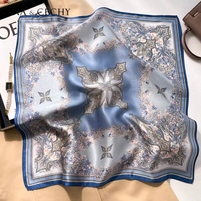 Baroque Floral 100% Mulberry S - огляд і ціна Face Scarf Mask