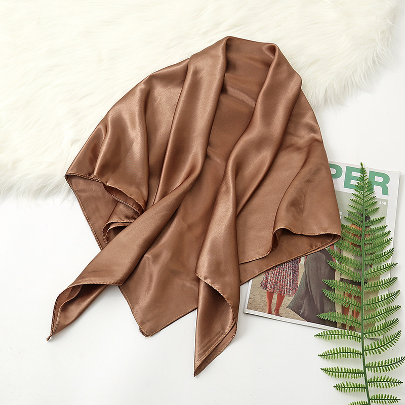 90cm Solid Colors Neckerchief  - огляд і ціна Head Wrap Turban